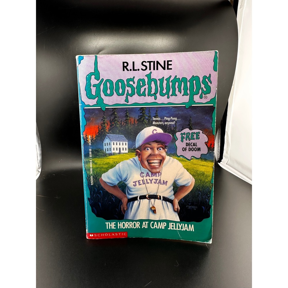 Goosebumps #33 The Horror at Camp Jellyjam R.L. Stine 1995‎ 1st Edition